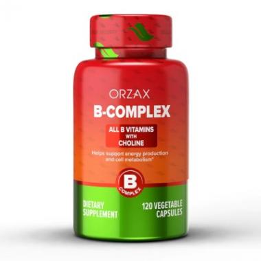 Orzax B-complex with Choline 120 capsules