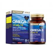 Nutraxin Omega3+CoQ-10 60 таблеток