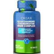 Orzax Glucosamine Chondroitin & MSM Complex 90 tablets