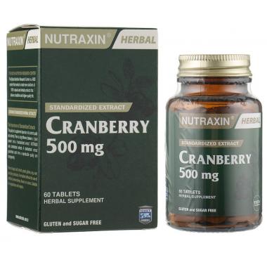 Cranberry Nutraxin (экстракт клюквы) 500mg 60tab.