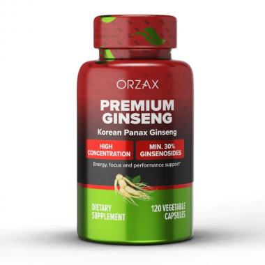 Orzax Premium Ginseng 120 capsules 