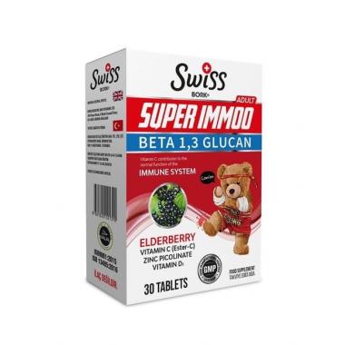  Swiss bork Super Immoo для иммунитета 30 таблеток 