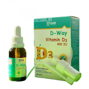 GNB D-Way vitamin D3 400IU 30ml