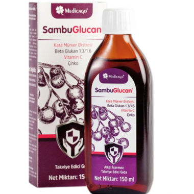 Medicago Sambuglucan Syrup 150 ml