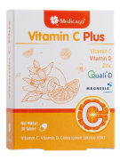Medicago Vitamin C Plus + ZINC +D3  30 tablets
