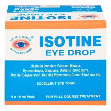 Глазные капли Isotine 10 мл.