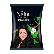 Краска для волос черная Neha Herbals 20 гр.
