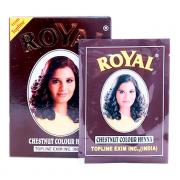 Хна для волос  Royal Darkest brown henna 6 + 1 шт.
