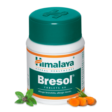 Himalaya bresol - для здоровья лёгких 60 капсул 