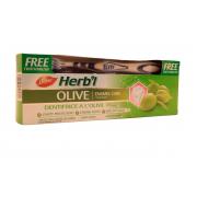 Зубная паста с оливой Dabur Herb'l olive 150 гр.