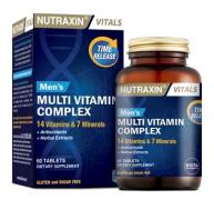 Nutraxin Multivitamin & Mineral Complex  For Men  - Это особая форма, содержащая витамины, минералы и растения, необходимые мужчинам.