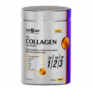 Day2Day Collagen All Body 300 г - Пищевая добавка, содержащая коллагеновые пептиды и витаминный комплекс