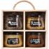 Подарочный набор меда и пчелопродуктов “Altai PREMIUM-4” таежный, горный, перга, пыльца