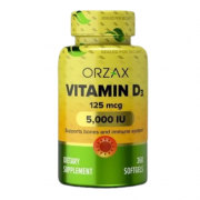Orzax Vitamin D3 5,000 gr 360 капсул