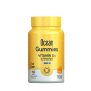 Orzax Ocean Gummies Vitamin D3 1000 IU 60 gummies