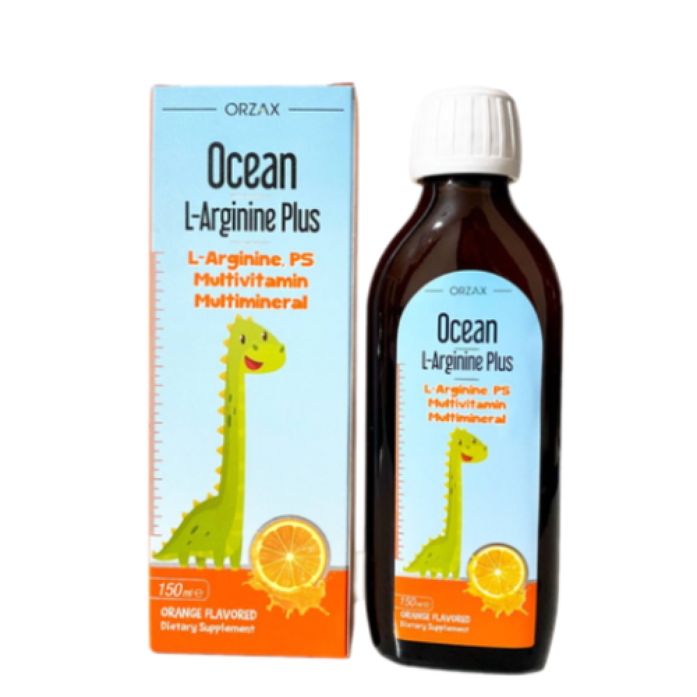 Orzax ocean для детей. Orzax Ocean l-Arginine Focus 150 ml. Orzax сироп Multi Ocean. Orzax argivit