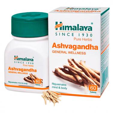 Ashvagandha общее здоровье Himalaya 60 шт.