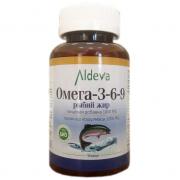Рыбий жир ОМЕГА 3-6-9 ALDEVA 90 шт.