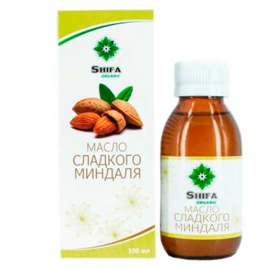 Масло сладкого миндаля "Shifa Organic" 100 мл.