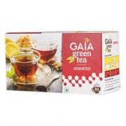 Зеленый чай Gaia Green Tea Assorted (Ассорти ) 25 пакетиков