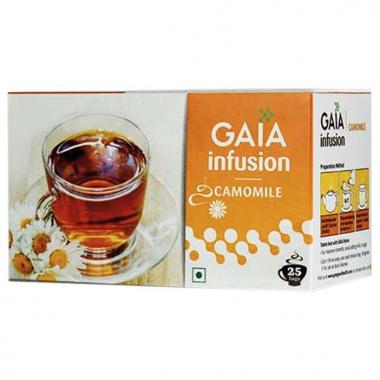 Настой ромашки Gaia infusion Camomile 25 пакетиков