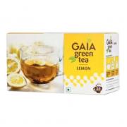 Зеленый чай Gaia Green Tea Lemon (Лимон) 25 пакетиков
