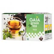 Зеленый чай Gaia Green Tea Tulsi (Базилик) 25 пакетиков 