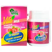 Vita йод  со вкусом малины  "shifa organic" 100 шт.