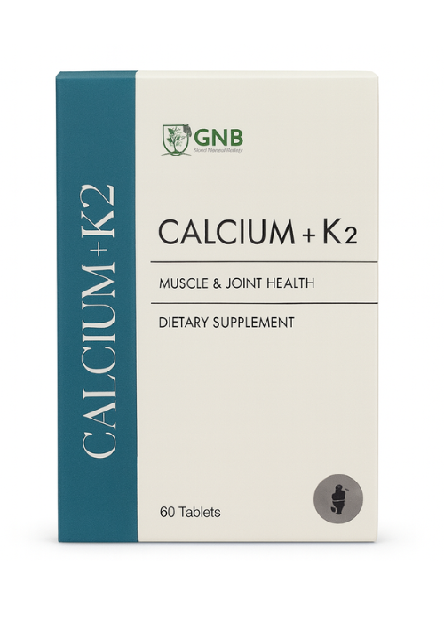 GNB Calcium+K2 375 MG-Кальций и витамин К2